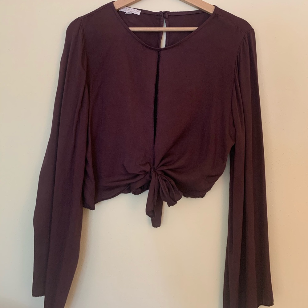 Flowy sleeve top